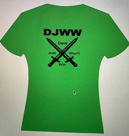 Parakeet Green DJWW T-shirt